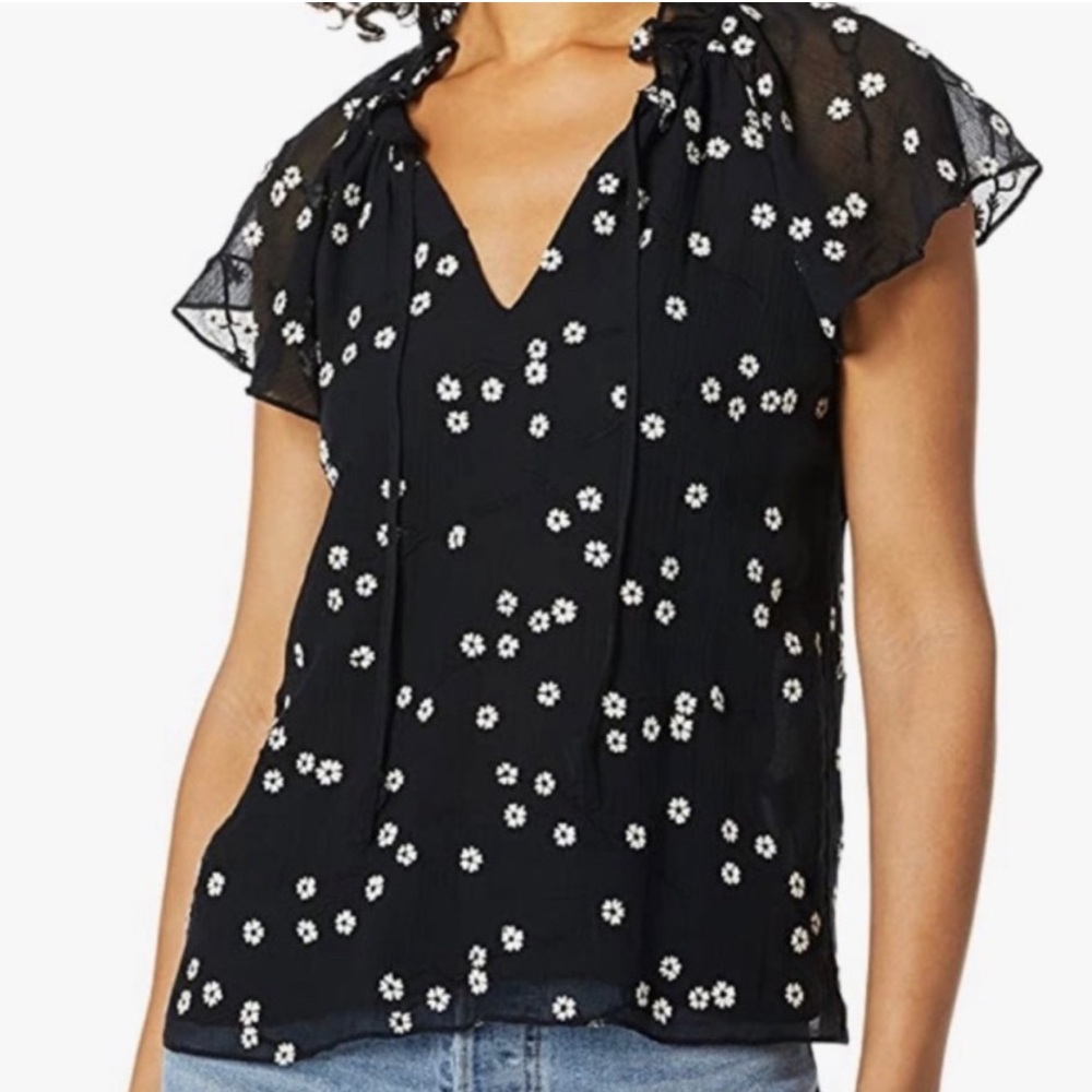 Rebecca Taylor Floral Top
